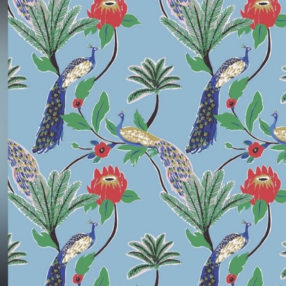 ⛔️Out Of Stock On 34th Women's Bird-Print High-Rise Wide-Leg Pants Size Large - Picture 4 of 4